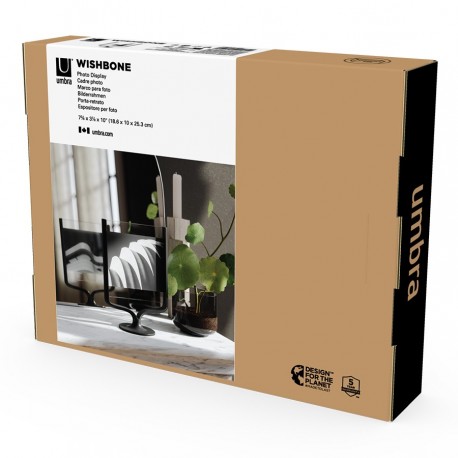 Фоторамка wishbone, 18х25 см, черная