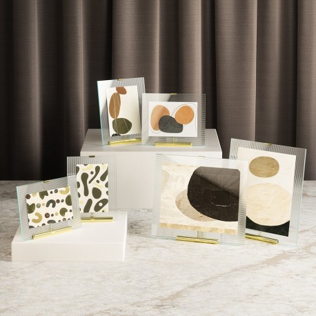 Фоторамка flute, 16х20 см, латунь