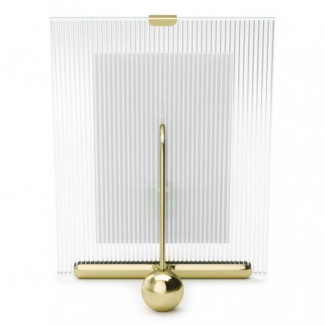 Фоторамка flute, 16х20 см, латунь