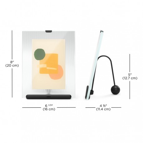 Фоторамка flute, 16х20 см, черная