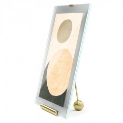 Фоторамка flute, 26х30 см, латунь