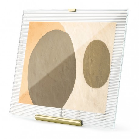 Фоторамка flute, 26х30 см, латунь