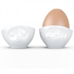Набор подставок для яиц tassen kissing & dreamy, 2 шт, белый