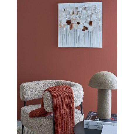 Панно декоративное fleur, 60х60 см, бежевое