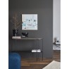 Панно декоративное fleur, 60х60 см, голубое
