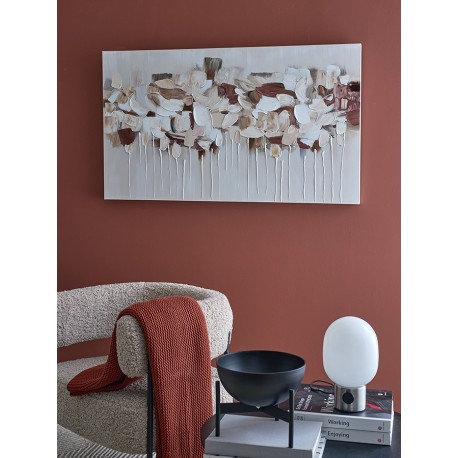 Панно декоративное fleur, 70х120 см, бежевое
