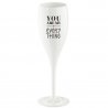 Бокал для шампанского cheers, no 1, you are my everything, superglas, 100 мл, белый