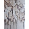 Панно декоративное fleur, 70х120 см, бежевое