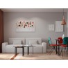 Панно декоративное fleur, 80х140 см, бежевое