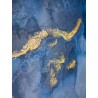 Панно декоративное utopia blue, 60х90 см