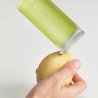 Овощечистка с горизонтальным гладким лезвием и емкостью для очисток peelstore, зеленая