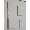 Панно декоративное с эффектом 3d minimalism triangle, 40х40 см