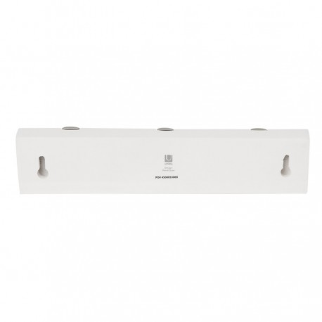 Вешалка настенная flip, 30,5 см, белая, 3 крючка