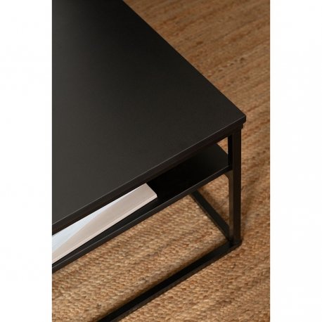 Столик кофейный susan, 120х60х40 см, черный