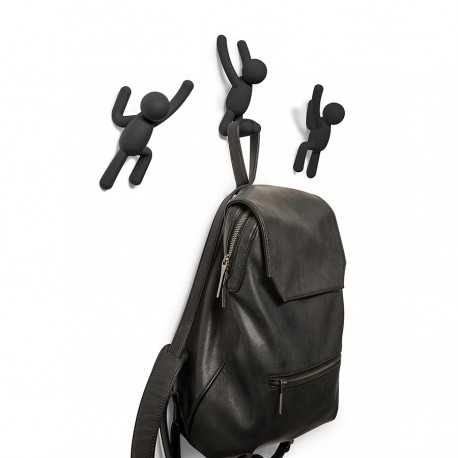 Набор крючков buddy, черный, 3 шт.