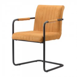 Кресло carmen, экозамша, светло-коричневое
