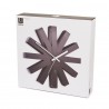 Часы настенные ribbon, D30,5 см, черныe