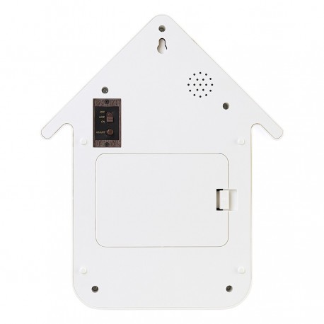 Часы с кукушкой qq, белые