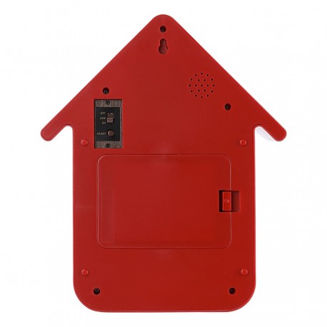 Часы с кукушкой qq, красные