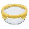 Набор круглых контейнеров для запекания и хранения smart solutions, желтый, 3 шт