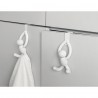 Набор надверных крючков buddy, белый, 2 шт.