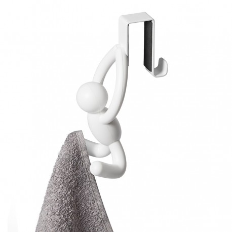 Набор надверных крючков buddy, белый, 2 шт.