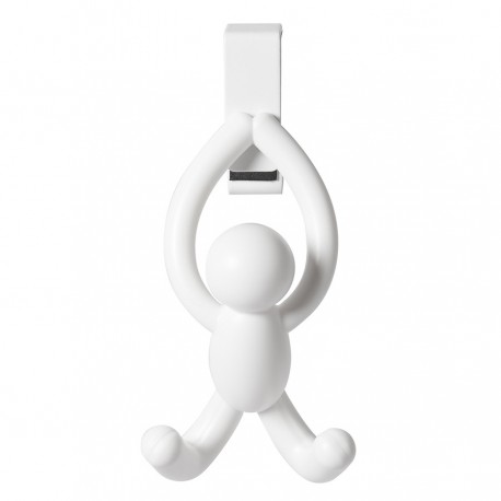 Набор надверных крючков buddy, белый, 2 шт.