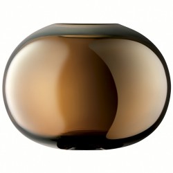 Ваза signature, epoque, 18 см, янтарь