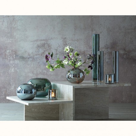 Ваза signature, epoque, 18 см, янтарь