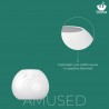 Ваза amused, 16,5 см, белая