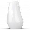 Ваза laid back, 23 см, белая