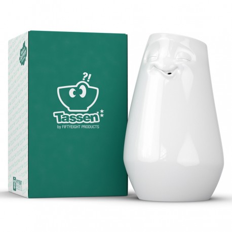 Ваза laid back, 23 см, белая