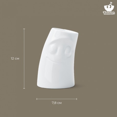 Подсвечник cuddly, 12 см, белый