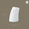 Подсвечник cuddly, 12 см, белый
