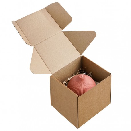 Свеча декоративная терракотового цвета из коллекции edge, 10,5 см