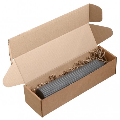 Свеча декоративная графитового цвета из коллекции edge, 25,5см