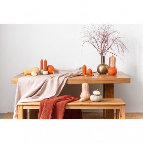 Свеча декоративная оранжевого цвета из коллекции edge, 25,5см