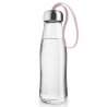 Бутылка стеклянная, 500 мл, розовая