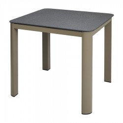 Стол обеденный leif, 80х80 см, серо-бежевый