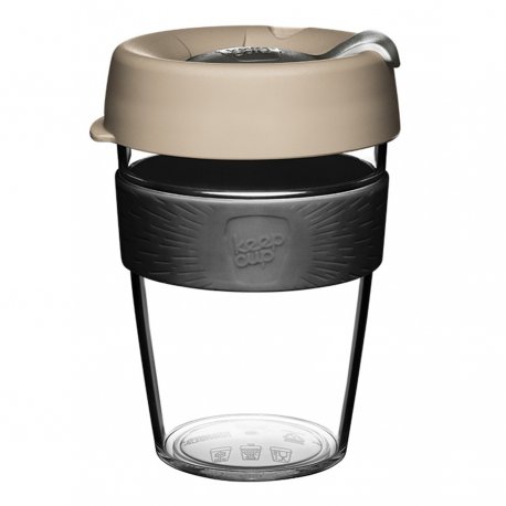 Кружка keepcup original m 340 мл clear milk