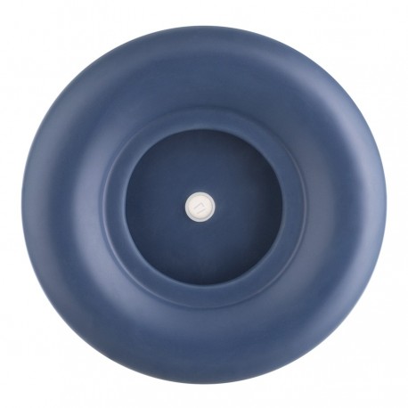 Горшок цветочный темно-синего цвета из коллекции edge, 2,7л