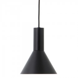 Лампа подвесная lyss, 18х23 см, черная матовая