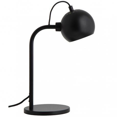Лампа настольная ball, 24х34 см, черная матовая