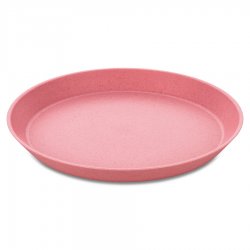 Тарелка connect, organic, D20,5 см, ярко-розовая