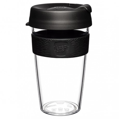 Кружка original l 454 мл clear black