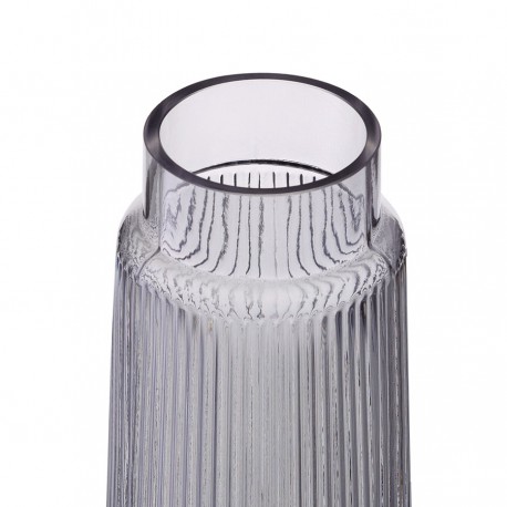 Ваза noemi, 24 см, серо-синяя