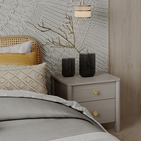 Ваза florenty, 23,5 см, серая