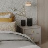 Ваза florenty, 23,5 см, серая