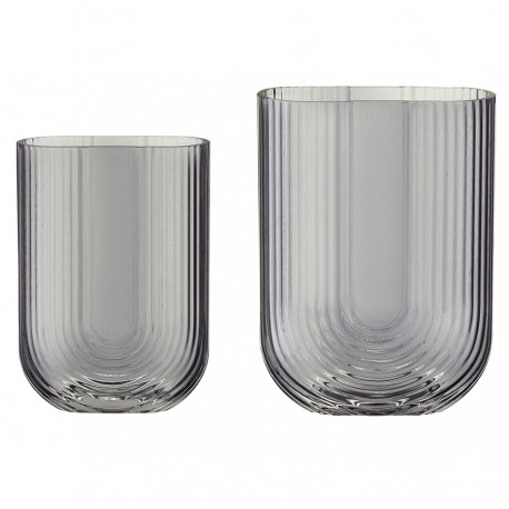 Ваза florenty, 23,5 см, серая