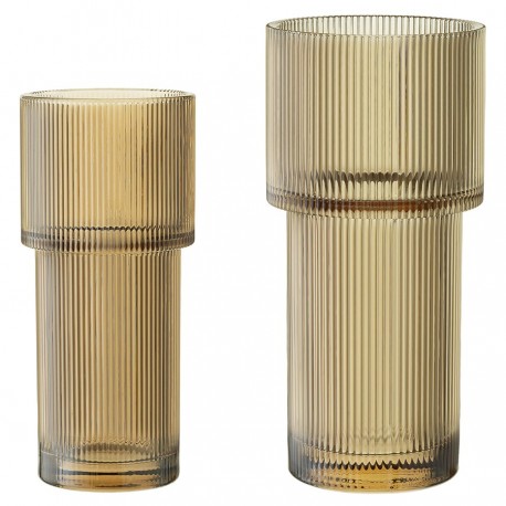 Ваза ivet, 30 см, бежевая